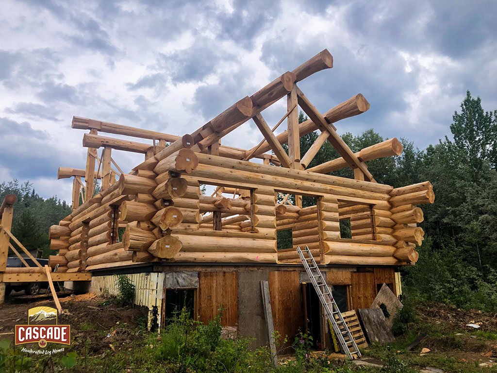 BCLogHomes's tweet photo. Here we are up in Burns Lake - A gorgeous custom plan with the "lightning log" featured on the main floor.
#craftsman #westernredcedar #customloghomes #customdesigns #loghomebuilders #loghomes #logcabins #worldwide #CascadeHandcraftedLogHomes https://t.co/iL7UPiMFoB