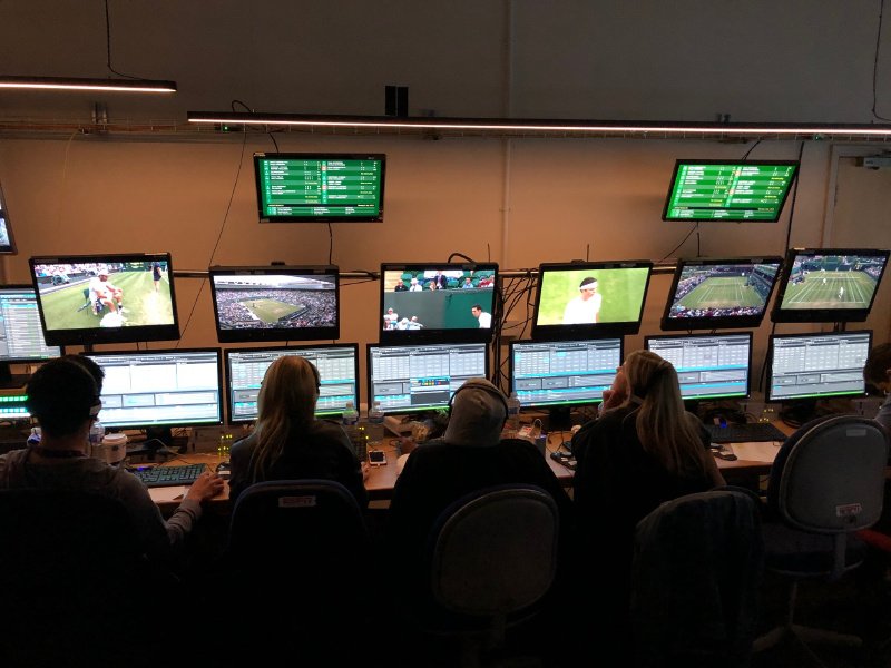 EVSEquipment's tweet image. EVS tech at @Wimbledon part 3. Over 30 IPDirector content management suites are used by @espn to manage approximately 144000 assets. @NEPBroadcasting is providing a significant part of this technology.