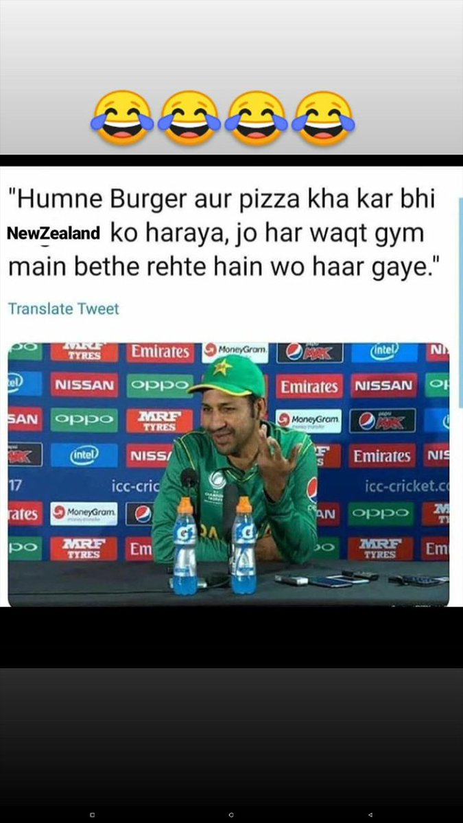 Tabinda_Wani's tweet photo. Jaisi karni waisi baarni
#RipTeamIndia #IndiavsNewzealand #CWC19 https://t.co/mbRsjA9ukl