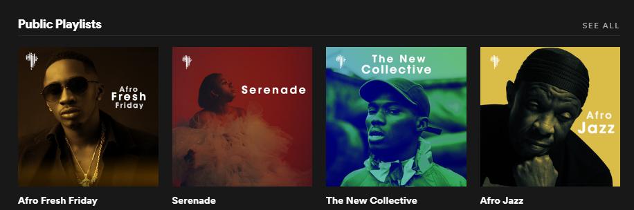 Check out the assorted freshness we are serving with our newly updated playlists on <a href="/Spotify/">Spotify</a> 

open.spotify.com/user/afriquenc…

#AfricanMusic