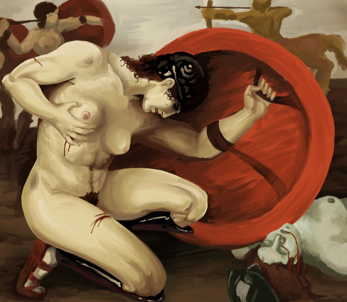 HoodedDeity's tweet photo. Also a different tweet with Nudity Or Blood And Such, because social media🤷‍♂️ #PortfolioDay https://t.co/7HHT1Re26m