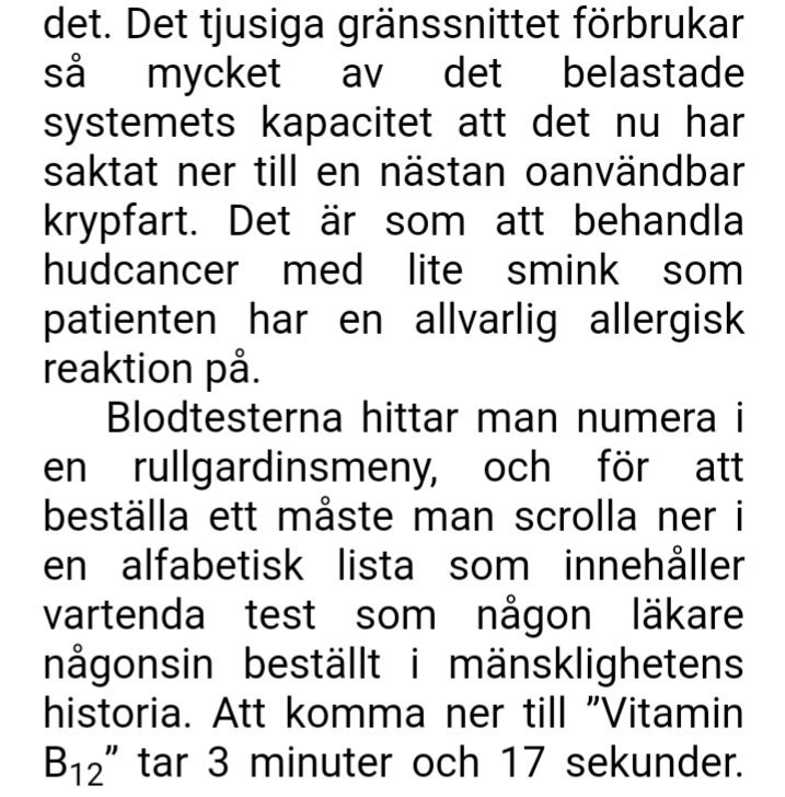 Veckans boktips med sjukvårdstema. Innehåller även dråpliga skildringar av dåliga IKT-lösningar (se bilderna!). Har ni andra snarlika boktips?