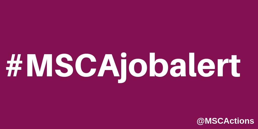Marie Skłodowska-Curie Actions (@mscactions) on Twitter photo #MSCAjobalert: One PhD position “Improving integration and connectivity of Dopaminergic neurons in vivo” within the #MSCA ITN ASCTN-Training at the Laboratory of Human Neural Stem Cells @CBMSO_CSIC_UAM and <a href="/UAM_Madrid/">UAM Autónoma Madrid</a>, Madrid, ES.
Deadline: 1/08
euraxess.ec.europa.eu/jobs/424242 #MSCAjobalert: One PhD position “Improving integration and connectivity of Dopaminergic neurons in vivo” within the #MSCA ITN ASCTN-Training at the Laboratory of Human Neural Stem Cells @CBMSO_CSIC_UAM and <a href="/UAM_Madrid/">UAM Autónoma Madrid</a>, Madrid, ES.
Deadline: 1/08
euraxess.ec.europa.eu/jobs/424242
