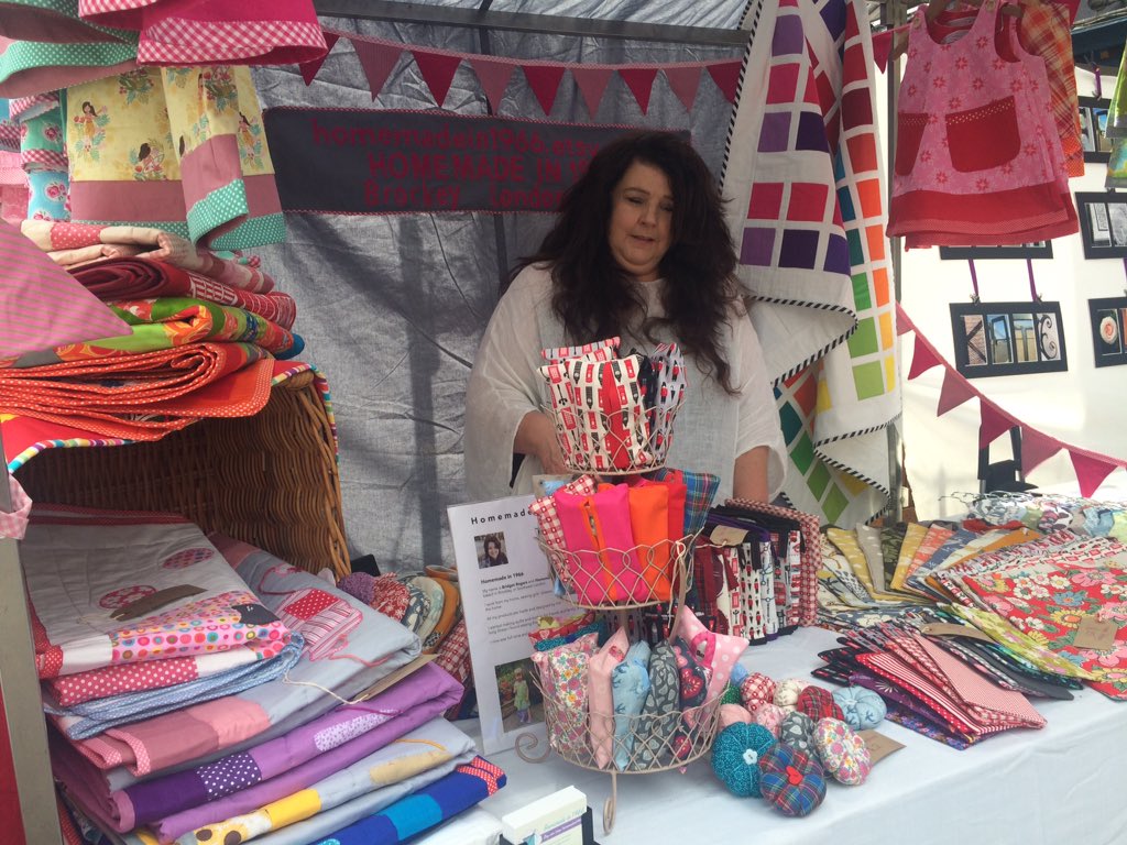handmaid100's tweet photo. Proud of my sister at Greenwich Market today- catch her next week Wed/Fri: Bridget Rogers https://t.co/Kpkkk5fAvn. https://t.co/OMO2AZ7PDy