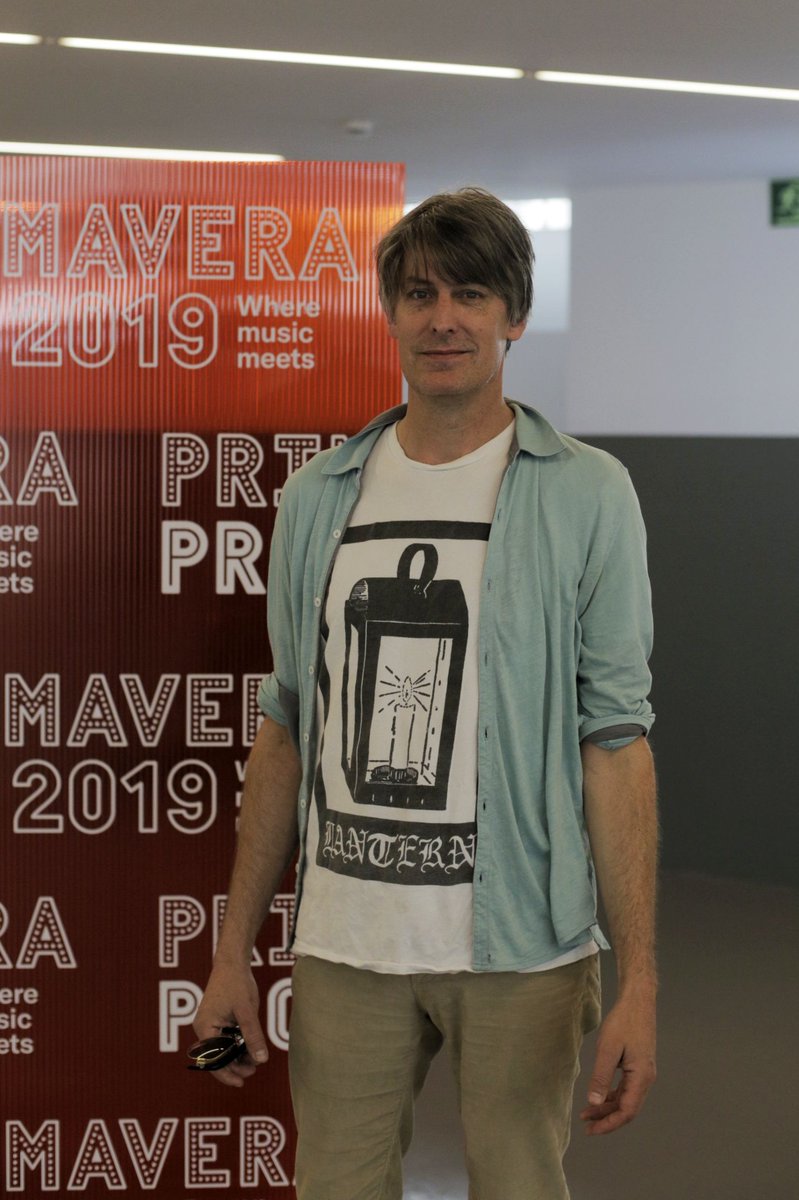 PrimaveraPro's tweet photo. It was a pleasure having the great Stephen Malkmus (@dronecoma) in #PrimaveraPro19, sharing with us his favourite film musical moments, from Buñuel to Busby Berkeley to vintage porn. Mindblowing! https://t.co/Ul8BIgEXcx
