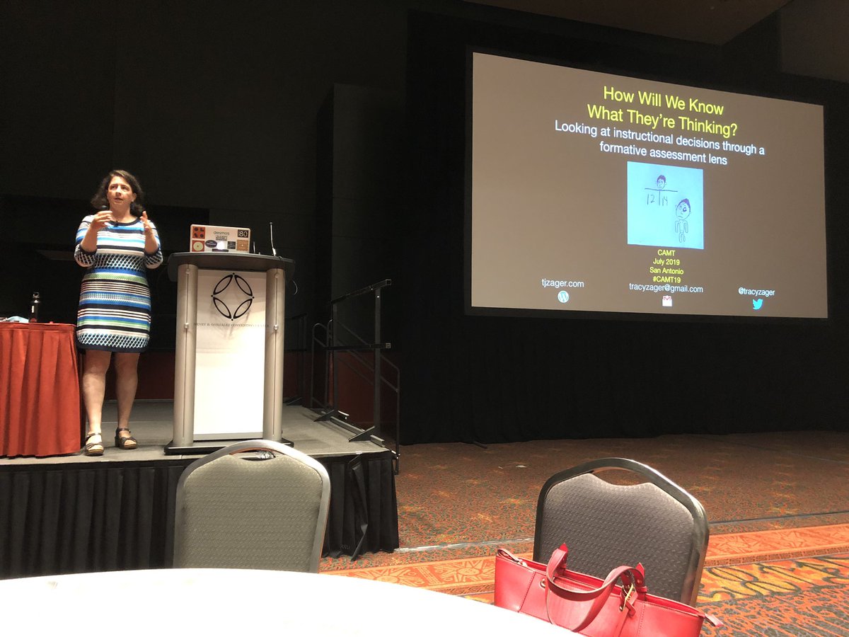 Excited to hear Tracy Zager at CAMT19!