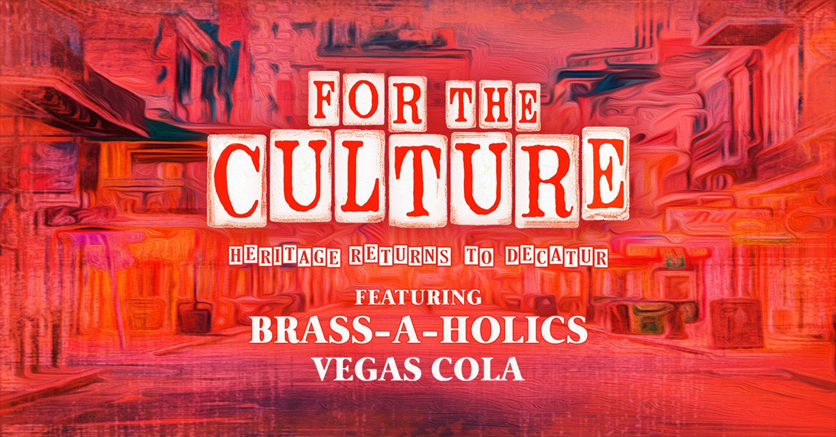 PRESALE -- For The Culture feat. <a href="/BrassAHolics/">Brass-A-Holics</a> &amp; <a href="/VegasColaBand/">Vegas Cola Band</a> in The Parish on Friday, August 9th! Unlock the Live Nation Presale with code “AMPLIFY” at hoblu.es/kki