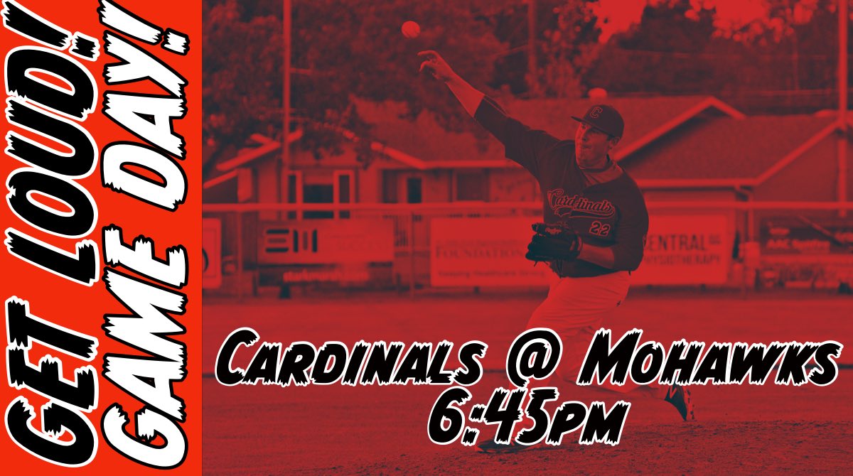 GAME DAY! Cardinals drop a tough one against Cabri last night putting our record to 4-6 and currently sitting in 5th. We head over to the Creek tonight to try get back into 4th!