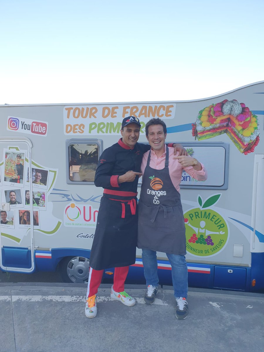 🇫🇷 Tour de France des Primeurs 🇫🇷

Ils ont la Pêche 🍑... Ils seront à Toulouse les 11 &amp; 12 Juillet au @MinToulouse Occitanie et vont embraser la Ville Rose !!! 👨🏻‍🌾🍊🍓🍋🍉🍌🍍🥝🍎🍐🍒

Bravo pour cette belle initiative les copains🧡🍊

#TourdeFranceDesPrimeurs x #Enjuiceyourlife