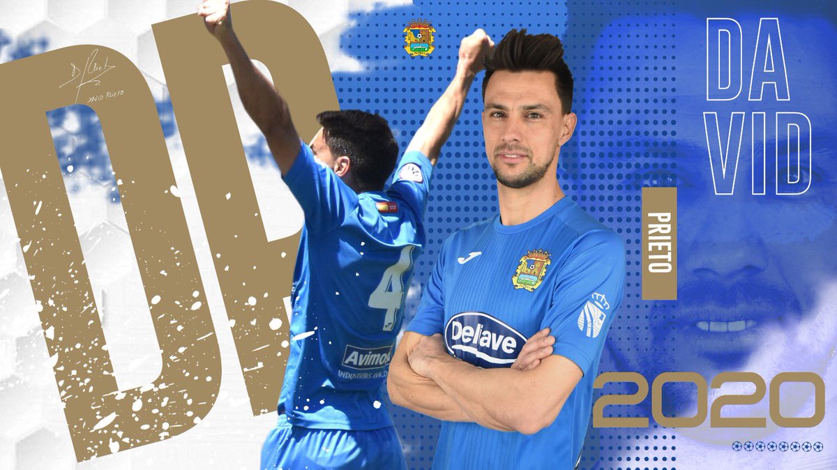 Fuenla's tweet photo. ✅ RENOVACIÓN | @davidprieto28 vestirá la camiseta del Fuenla una temporada más ➡️ https://t.co/j86QGtsR1b #SomosFuenla #OrgulloYHumildad https://t.co/G4qd9PryPR