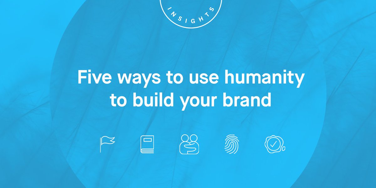 In the world of B2B tech, it's the brands with humanity that stand out from the pack. Our latest post from @jonathanopp explores why we know good brands when we feel them, and outlines five ways companies can bring more human qualities to their brands. nwkd.co/2LKM8ZX