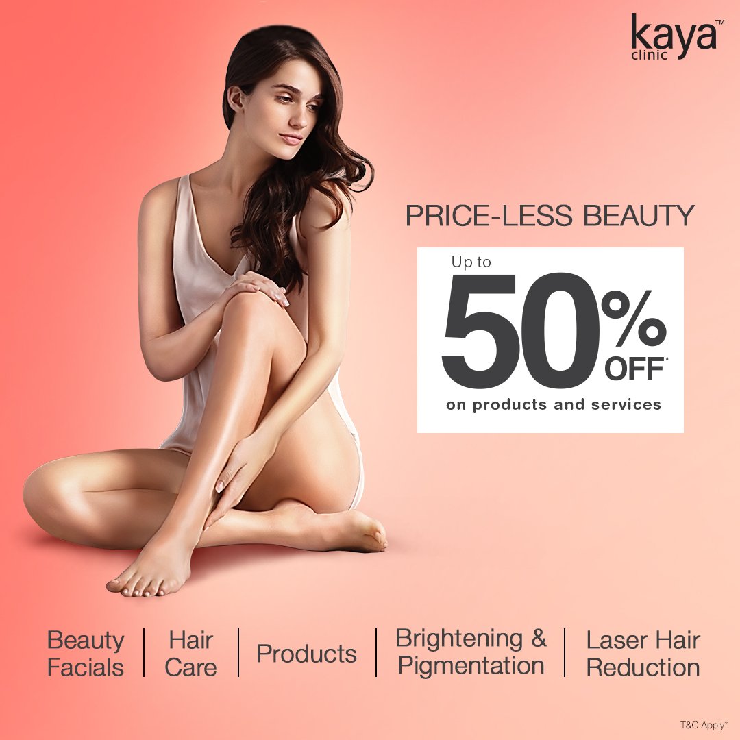 Kaya Clinic on Twitter "This monsoon, it’s raining offers at Kaya