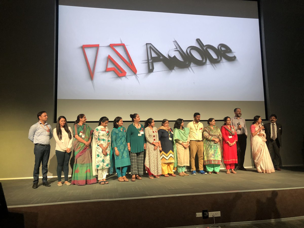 ParasharSubha's tweet image. There are some days which are good and some are GREAT... 
Today was one GREAT day... 
@MeenakshiUberoi, @duhitaparmar,@Singh07Priyanka @jyotichaba 
A small yet a milestone.. 
#adobecreativeeducator
Thank you for creating and inspiring.... Mr Ben Forta
#creative #adobe