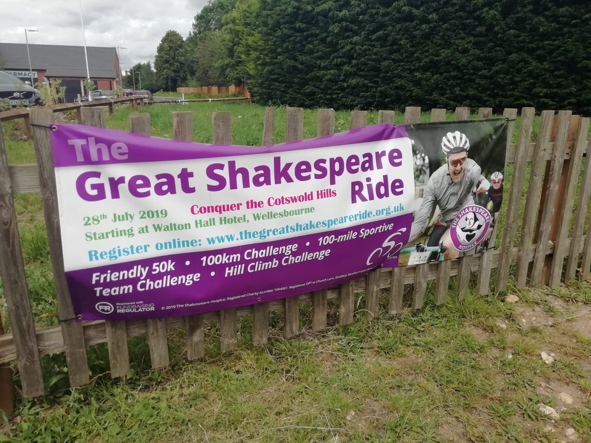 Followers! Pls #RT & help locate 3 #GreatShakespeareRide banners that disappeared. We need them a) to promote a fantastic event to raise vital funding b) because they’re expensive and we need to raise funds to replace them. #ironic #StratforduponAvon #rt now!