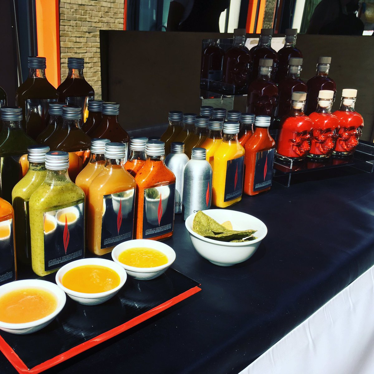 Need a chilli sauce to go with your delicious #meat or even a yummy #vegan dish. We’ve got all you need with a our selection of different taste. Find us this weekend <a href="/CPFoodMarket/">CPFoodMarket</a> 10am-3pm <a href="/MaltbyStMkt/">Maltby Street Market</a> Saturday 10am-5pm &amp; <a href="/duckpondmarket/">Duck Pond Market</a> 10.30am-5pm <a href="/rmsmarkets/">RMS Markets</a>   10am-2pm. Sunday