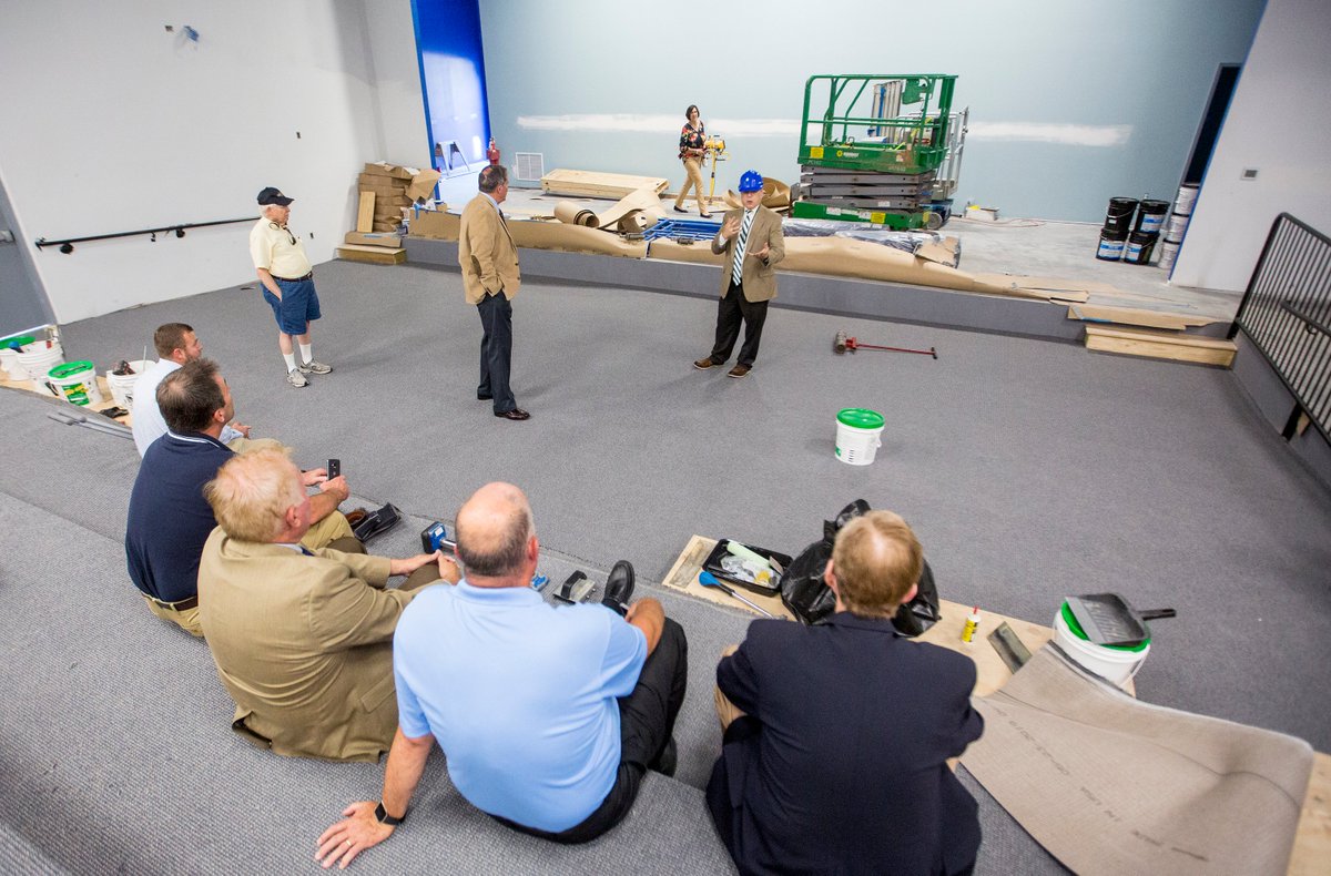 Bridgewater Town Manager Jay Litten gave a tour of the construction site for the town’s new $1.3 million multipurpose theater Tuesday, offering a fresh glimpse of the interior and exterior of the Sipe Center. <a href="/wetzler_jessica/">Jessica Wetzler</a> reports: dnronline.com/news/rockingha…