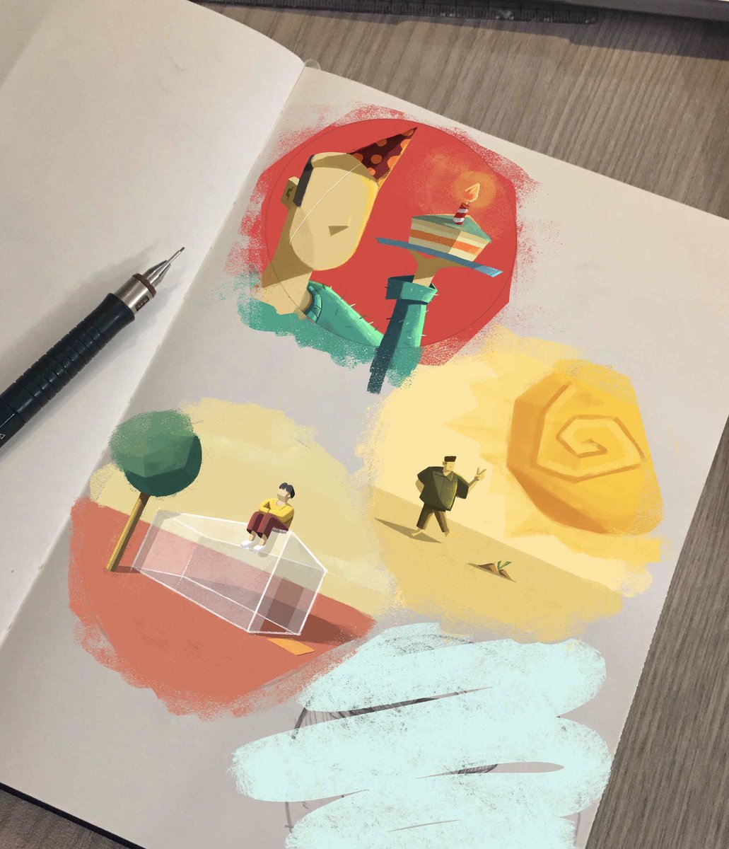 stevnestrella's tweet photo. Hi!! #PortfolioDay 

I’m Steven Estrella, a freelance artist based in Manila! I do graphic design, branding and other art related works but illustration is the one I enjoy the most. Here some my most recent works! ✨

 https://t.co/wKlUofvoXZ https://t.co/Bduk6KZjNV