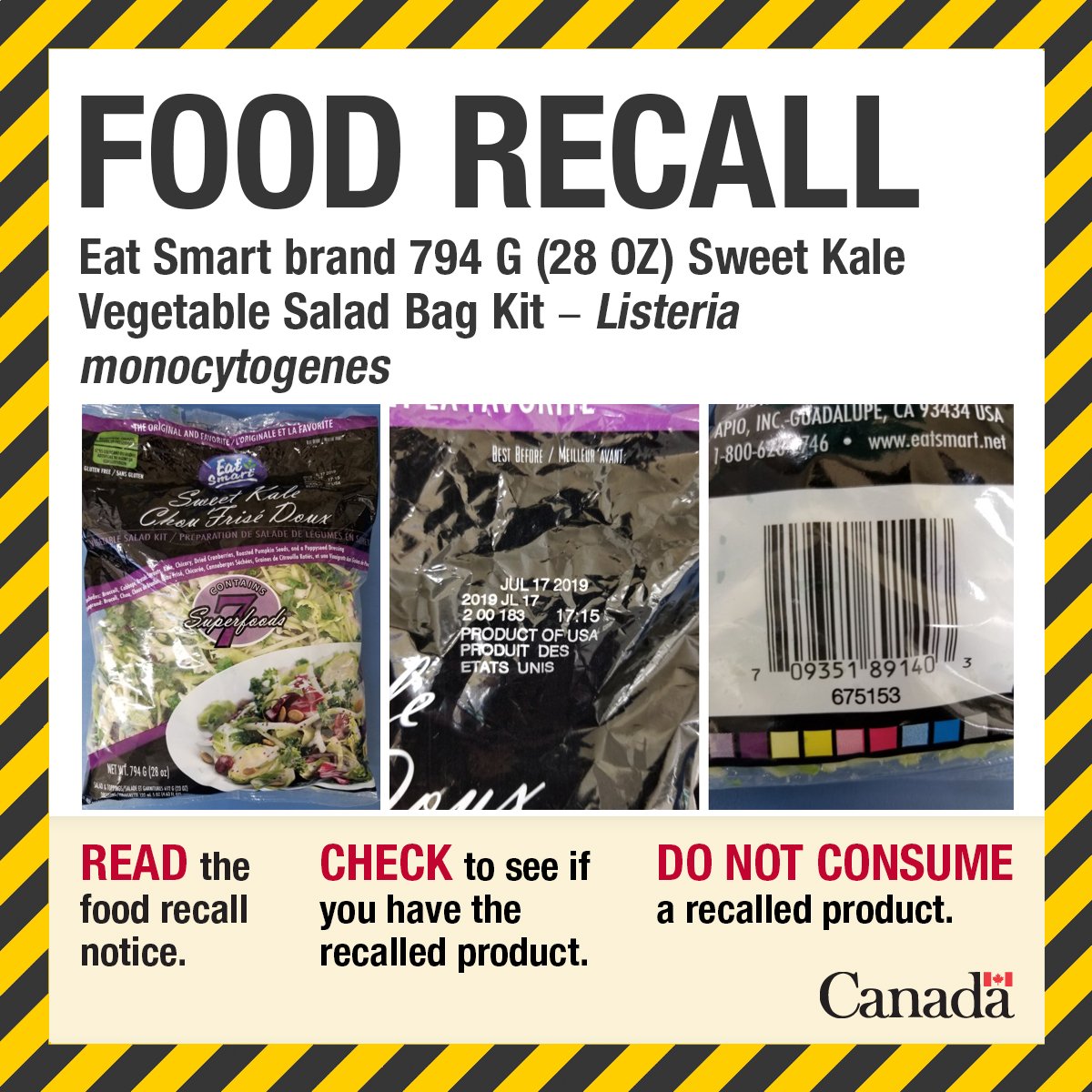 Canadian Food Inspection Agency tweet media