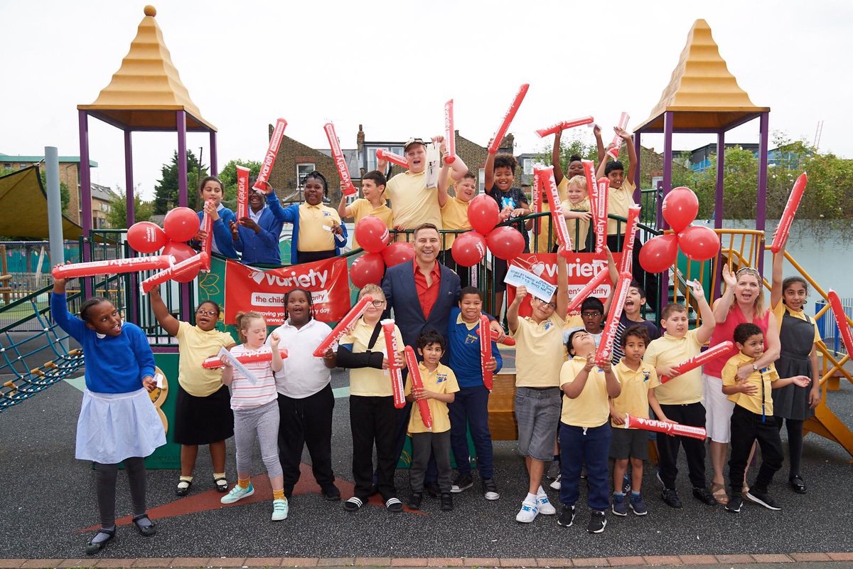 I’m thrilled to be working with ⁦<a href="/VarietyGB/">Variety, the Children’s Charity</a>⁩ the Children’s Charity, on their 70th Anniversary. The work they do in improving lives of children &amp; young people in the UK is brilliant. #Varietyat70