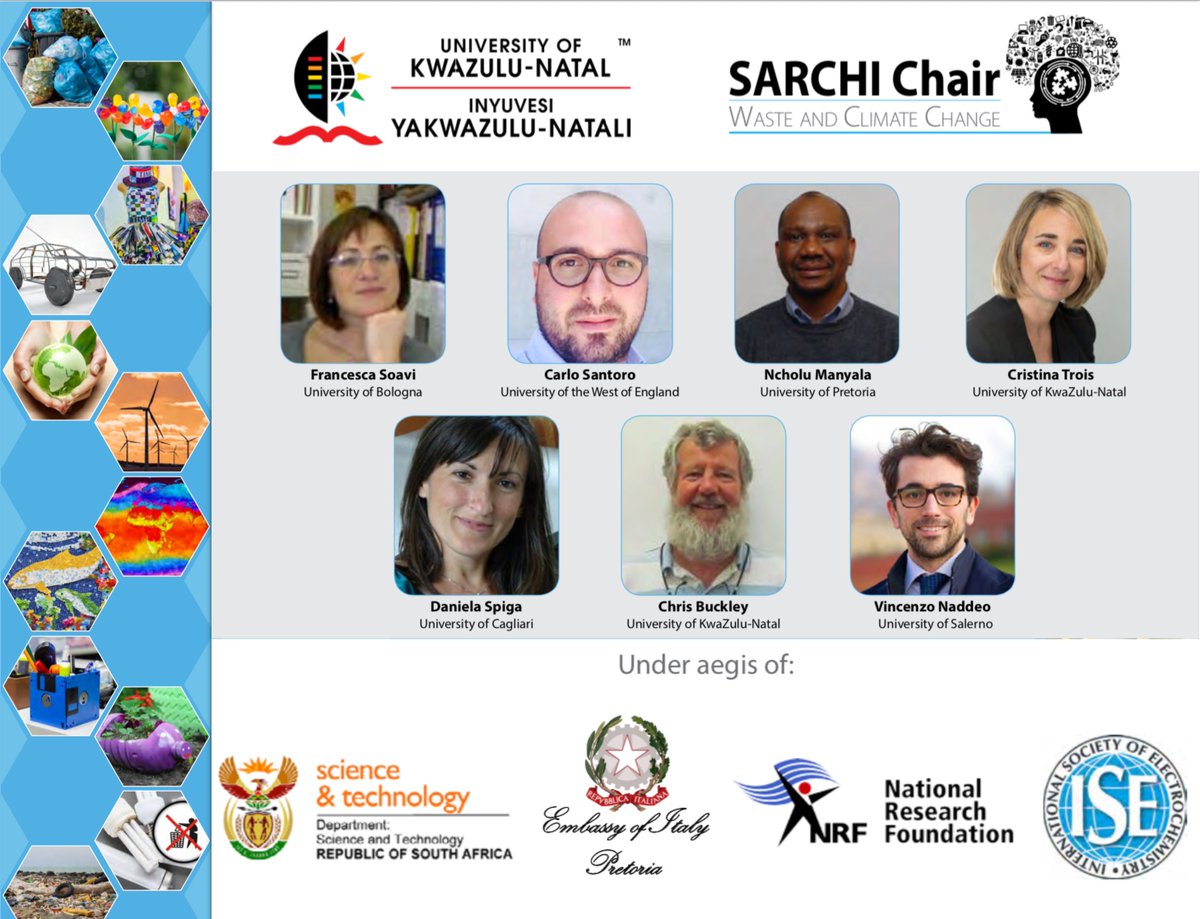 Vincenzo_Naddeo's tweet photo. Within our cooperation activities with the @UKZN (#SouthAfrica), next month I'll be one of the invited speakers at the initiative “#WasteWaterEnergy as a Resource for a #Sustainable Future” organized in the framework program #ISARP - “#Italy-South Africa Joint Research Programme” https://t.co/HY20wGHDCC