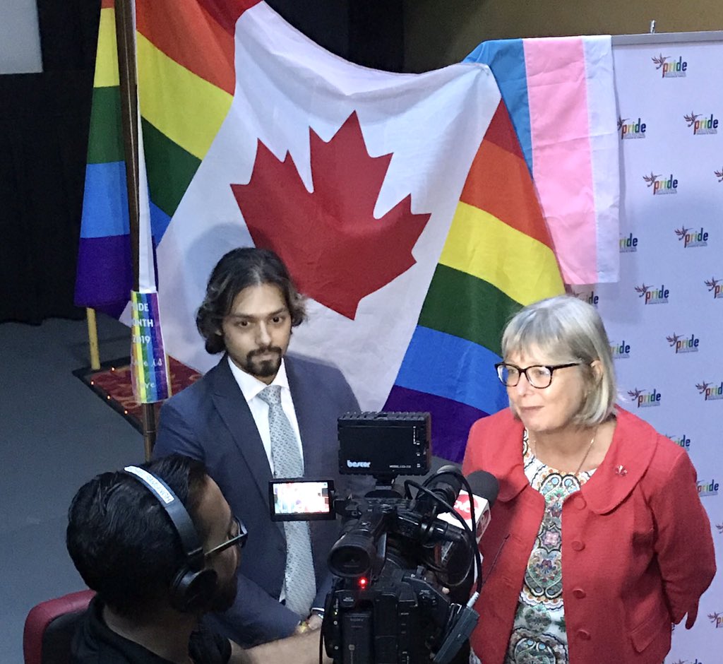 CanadaTandT's tweet photo. The @CanadaTandT was pleased to screen the Canadian movie C.R.A.Z.Y at the start of a week long #LGBTQI Film Festival as @pridetrinbago celebrated #PrideMonth2019 #loveislove #Pride #EqualAll #freetobeme https://t.co/h1ScA8rswz