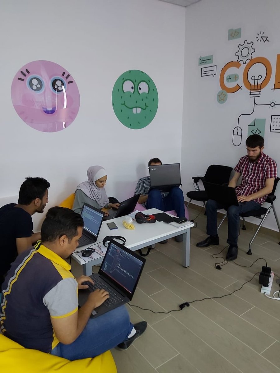 thierrymarigny's tweet photo. Time flies too fast. First batch of our coders concluded their 1st month of training at our #OrangeCodingAcademy. I am glad to see them committed to each &amp; every class. Extremely proud &amp; can’t wait to see their progress throughout the 6-month training… #Jo #Coding @simplonco https://t.co/8FBdt6NbKI