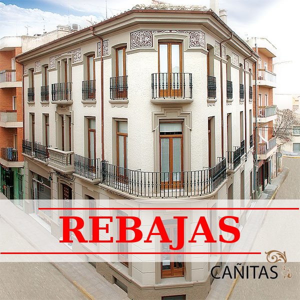 HotelCanitas's tweet photo. Disfruta de #LasRebajas del @HotelCanitas. Te ofrecemos un 15% sobre nuestra tarifa oficial reservando directamente con nosotros en cualquiera de nuestros hoteles. ¡Te esperamos! ☎️967 46 10 54 / 📨hotelcanitas@hotelcanitas.com. #turismo #LaManchuela #AlcalaDelJucar https://t.co/9Ft07w3LVC