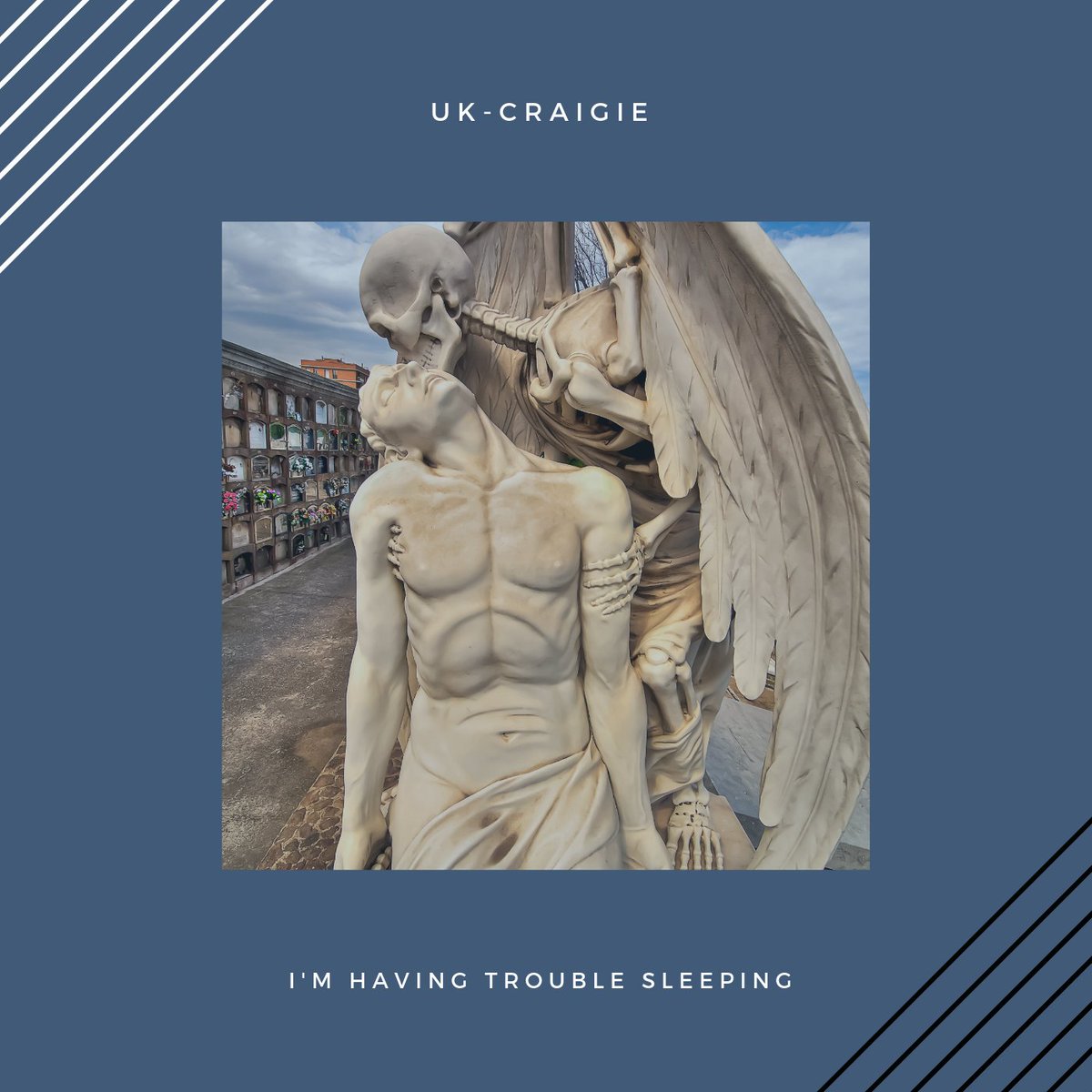 ukcraigie's tweet photo. Potential next album art and title
Work in progress
#IHTS
I'm Having Trouble Sleeping
Thoughts?
Stream my album Sombre on #Spotify, #TIDAL, #deezer and more
#hiphop #uk #WednesdayMotivation #art #albumsyoumusthear #albumart #artwork https://t.co/b5gvA7MTCq