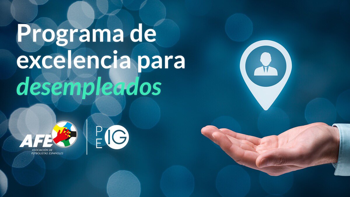 afefutbol's tweet photo. ‘Programa de excelencia para desempleados’: apúntate para conseguir trabajo en 60 días.👩🏻‍💻👨🏻‍💼⚽️

📍Dirigido por @Israel_Garcia: especialista en marketing, negocios y transformación digital.

📝👉🏻 https://t.co/zJHKI0sWg1

📩Inscríbete u obtén más info en afemplea@afe-futbol.com. https://t.co/vycOXRQzjd