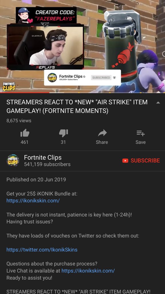 ヴォイテク Wojtek Isakovskyʕ ᴥ ʔ On Twitter Exposing 540k Subs Fortnite Clips Youtube Channel And Ikonikskin Dot Com Are Scamming Kids That Steal Your Epic Account Don T Fall For It Kids Fortnite Youtube Scam Ikonik Exposing Fortnite Clips Channels Exposing Fortnite Clips Channels ヴォイテク Wojtek Isakovskyʕ ᴥ ʔ On Twitter Exposing 540k Subs Fortnite Clips Youtube Channel And Ikonikskin Dot Com Are Scamming Kids That Steal Your Epic Account Don T Fall For It Kids Fortnite Youtube Scam Ikonik