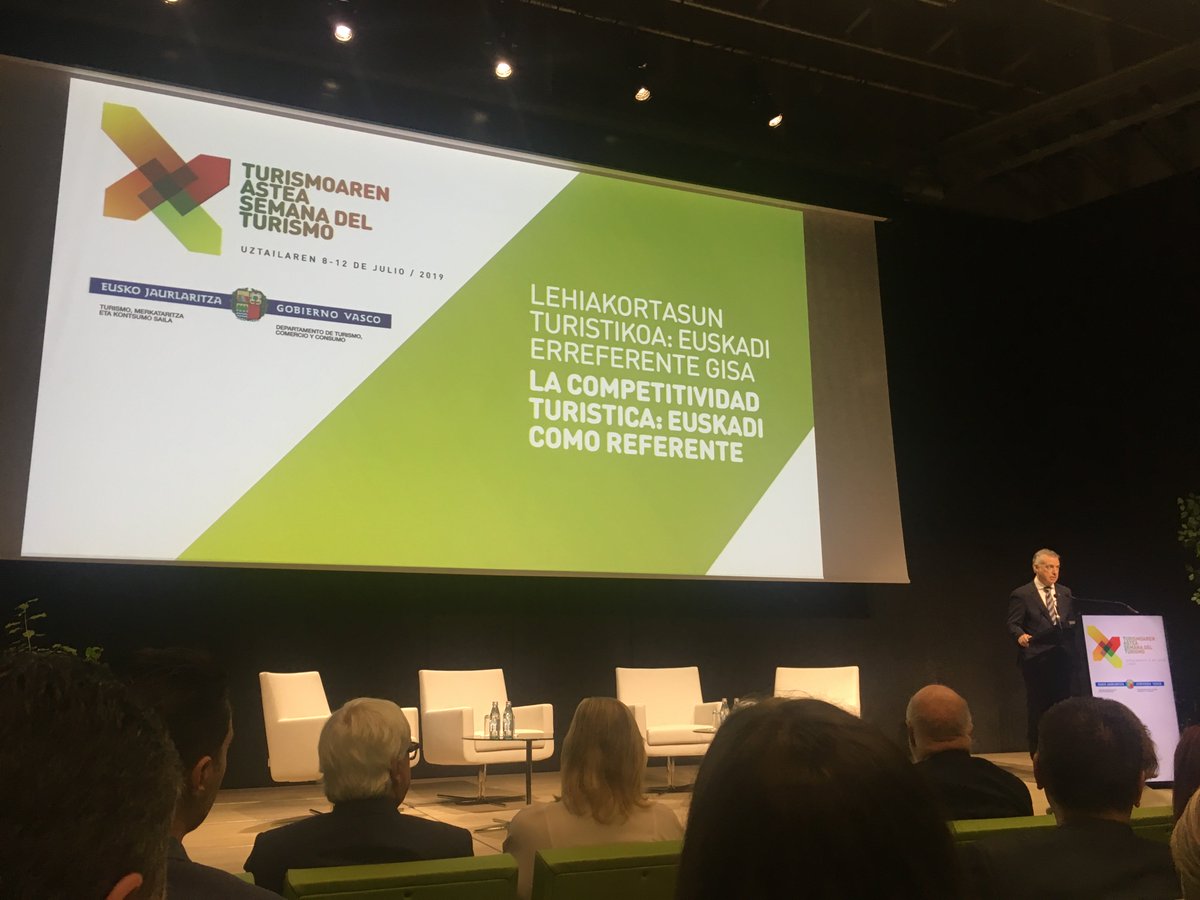 Leartibai's tweet photo. TURISMO
Turismoaren astean aurkitzen gara, gaur, Euskadin dugun lehiakortasun turistikoaren inguruko jardunaldia @Basquetour_eus #Euskadi #Erreferente https://t.co/h9WCHSA4vA