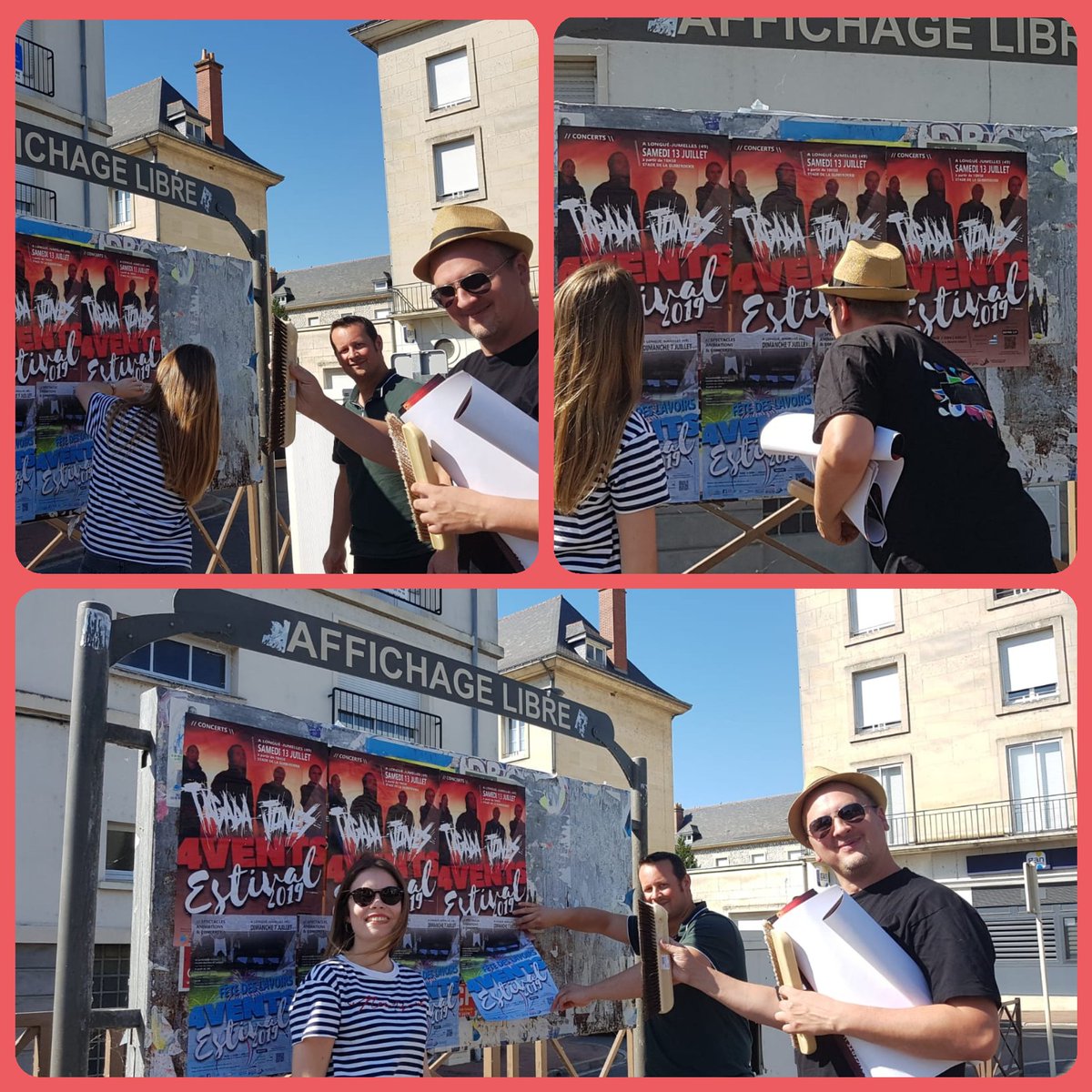 LongueJumelles's tweet image. #TeamPromo 🚨  toujours en action pour promouvoir le concert des #TagadaJones / #Random et #NOVEMBER 🔥🎸🤘 
RDV au stade de la Guiberderie de #LonguéJumelles pour un concert de folie ! Billets dispo ici ➡ weezevent.com/tagada-jones-4…
#Concert #Punk #Musique #VilleAnimée