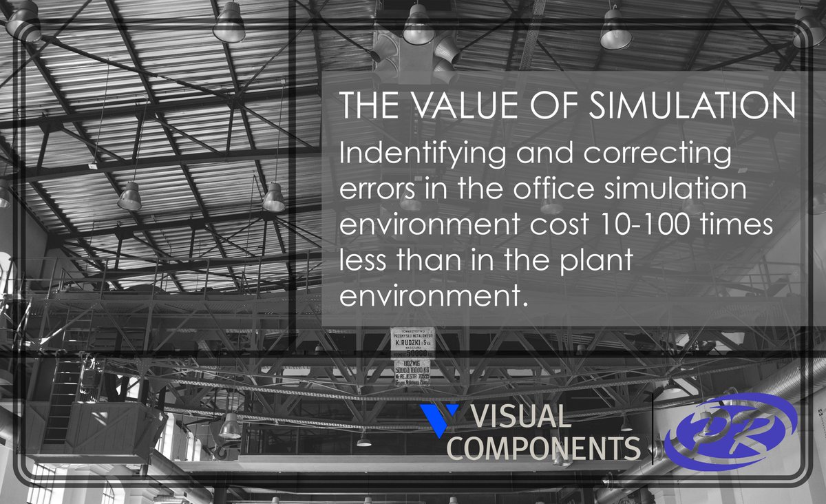 PR_Automation's tweet image. The Value of Simulation to a business is unbelievable!!
#automation #visualcomponents #prautomation #Simulation