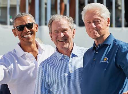 They served as President for 23 years. 11 They occupied the Islamic country A total of 11 million people were massacred.  But no one could call the US an invader terrorism to Christianity fascist dictators to these three <a href="/BarackObama/">Barack Obama</a> <a href="/BillClinton/">Bill Clinton</a> <a href="/GeorgeHWBush/">George Bush</a>  @PentagonPresSec