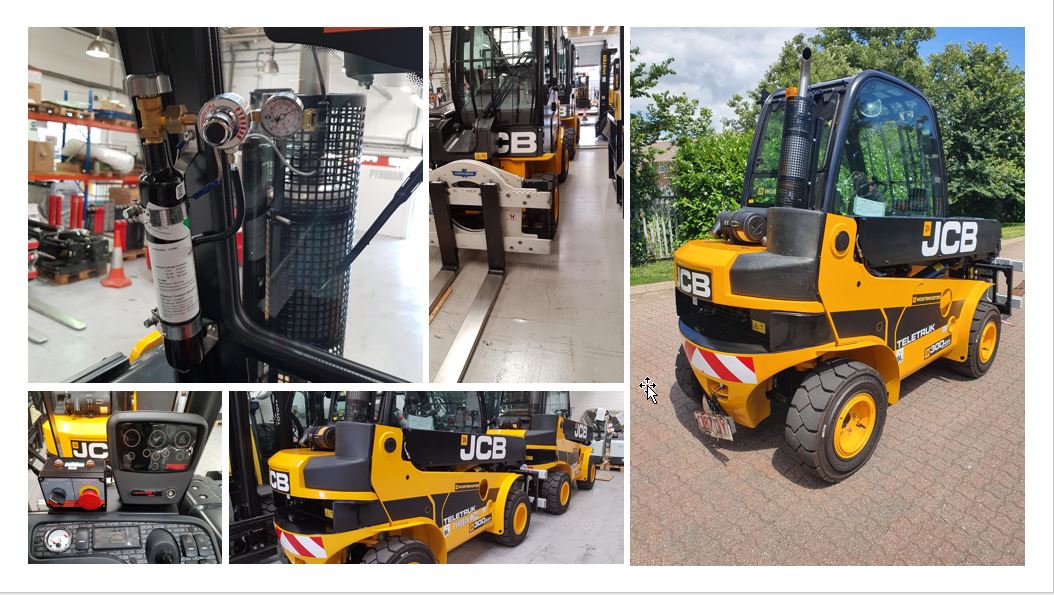 KerriePeskett's tweet photo. 2 off #JCB #TLT30 with @Pyroban #system6000 #EX #conversion to be used in the #wastemanagement industry https://t.co/nPAuPAmv5d