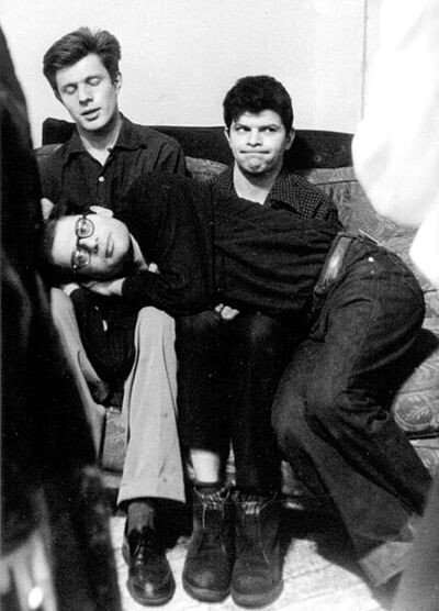 Ms_Golightly's tweet photo. #PeterOrlovsky, #GregoryCorso & #AllenGinsberg https://t.co/wXNtZl7KmP