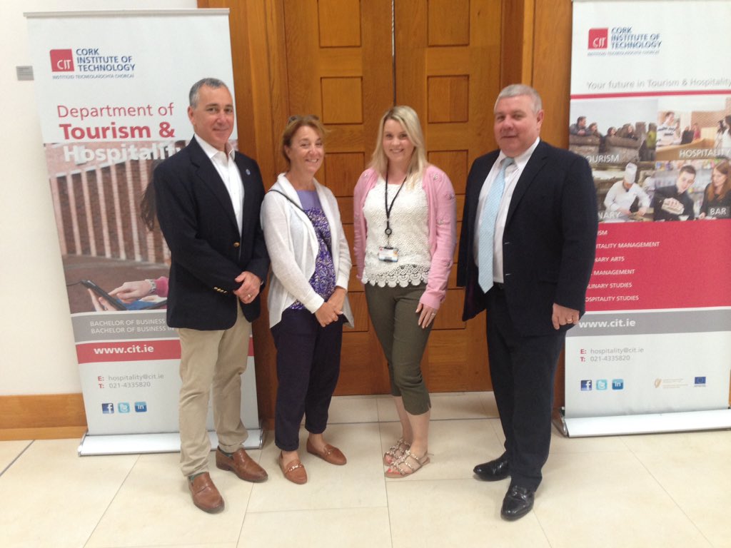 Delighted to welcome education partners from <a href="/EndicottCollege/">Endicott College</a> to <a href="/TourismHospDept/">Tourism & Hospitality Department, MTU Cork Campus</a> <a href="/CIT_ie/">CIT is now MTU - Munster Technological University</a> this morning #collaboratewithcit <a href="/gerard_odonovan/">Gerard O'Donovan</a>