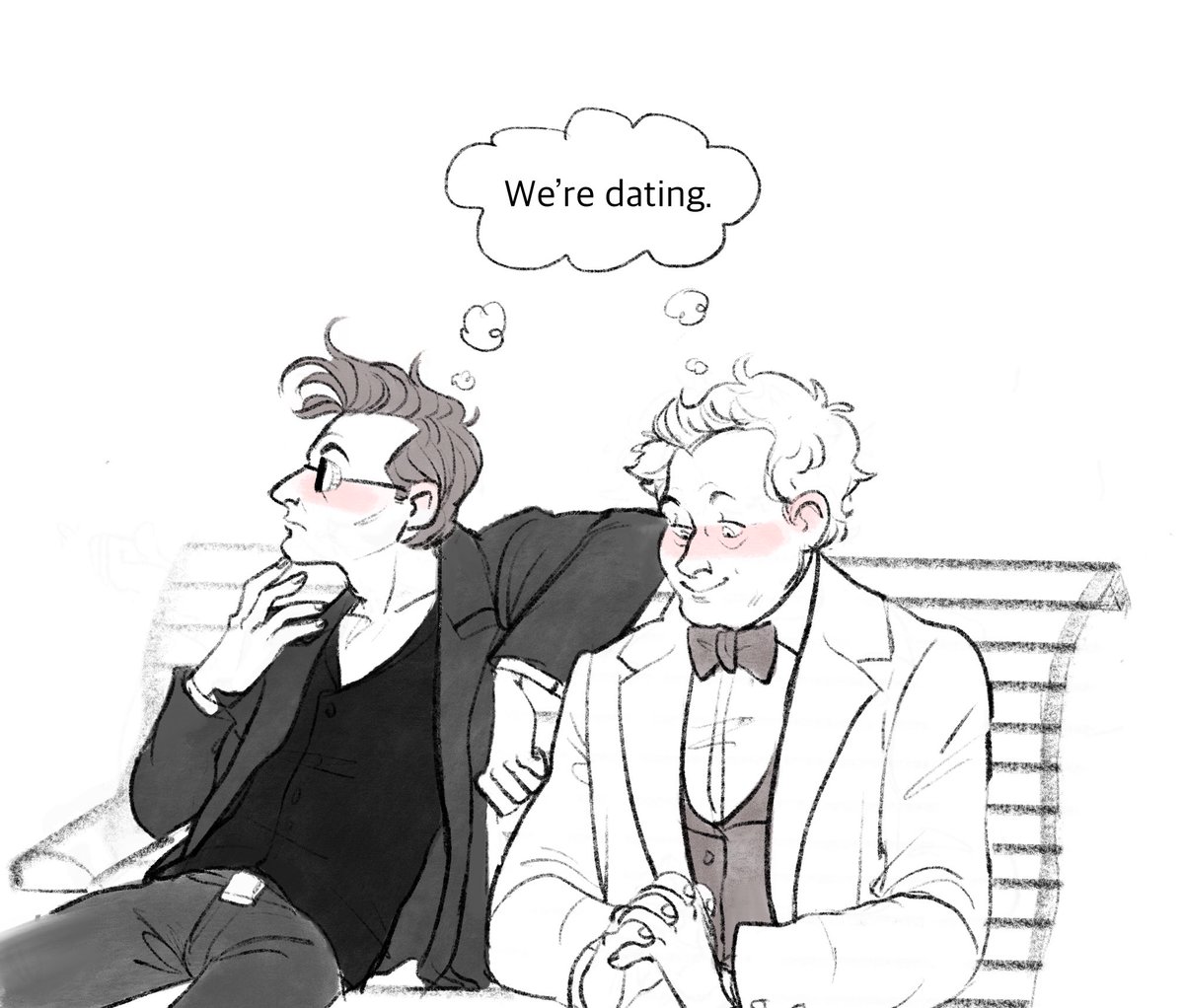 lunatuica's tweet photo. [#goodOmens] dating until proven otherwise #ineffablehusbands https://t.co/NrOq2qqUF2