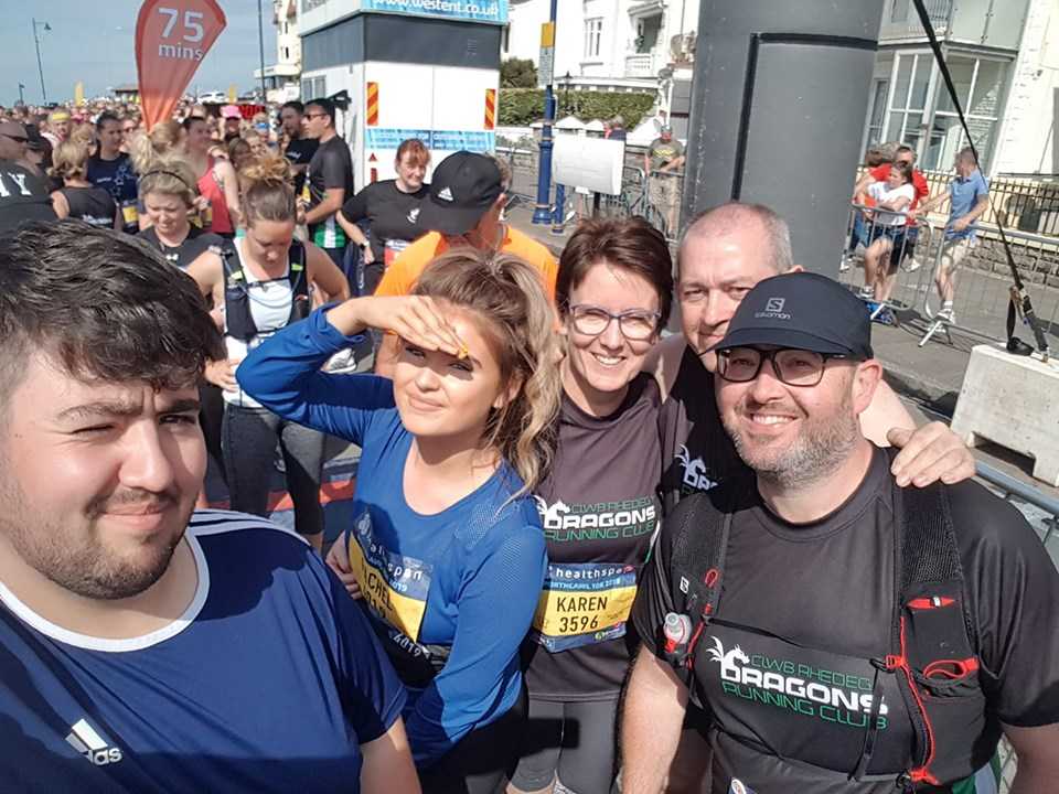 DiabetesUKCymru's tweet photo. Well done to our #StepIntoAction group members who took on the @Porthcawl10k on Sunday! Looking for support to get active? The group meets every Wednesday in Dare Valley Park, #Aberdare @IRunWales https://t.co/temUBIflei