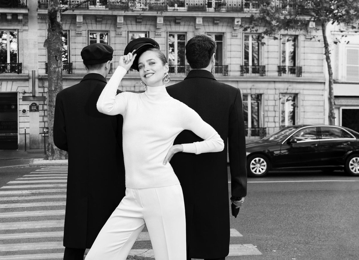 Striking a pose before taking on the city of love. #LiveTheFrenchWay bit.ly/2Njxs6J