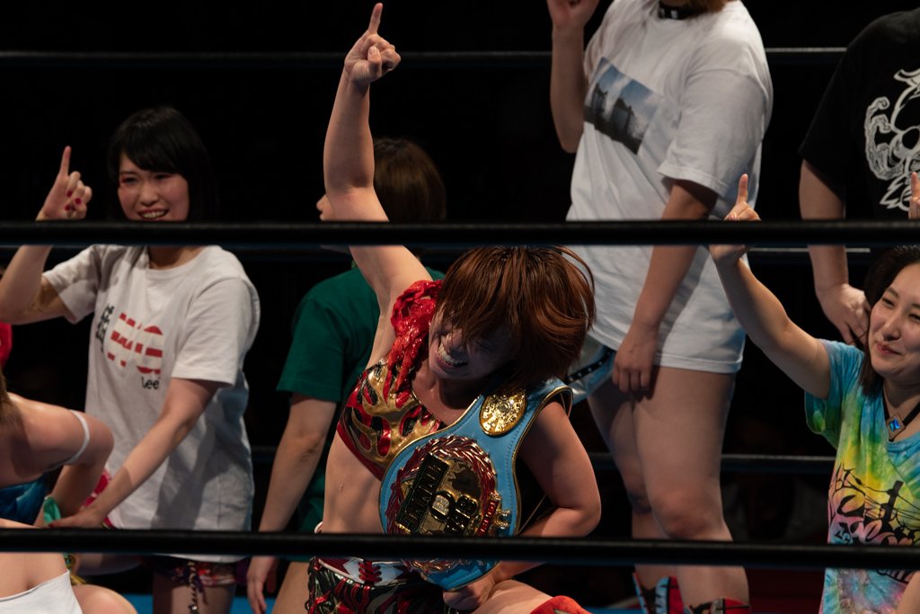 shore_1959's tweet image. 2019.6.27 #ACT41 #アクトレスガールズ 新木場大会
クロージング

#高瀬みゆき 選手
#松井珠紗 選手
#有田ひめか 選手
#櫻井裕子 選手
#堀田祐美子 選手
#川畑梨瑚 選手
#関口翔 選手
#安納サオリ  選手
#林亜佑美  選手
#網倉理奈 選手
#AWG 
#AWGカラーズ
#AWGbeginning
#ACT19062701-04