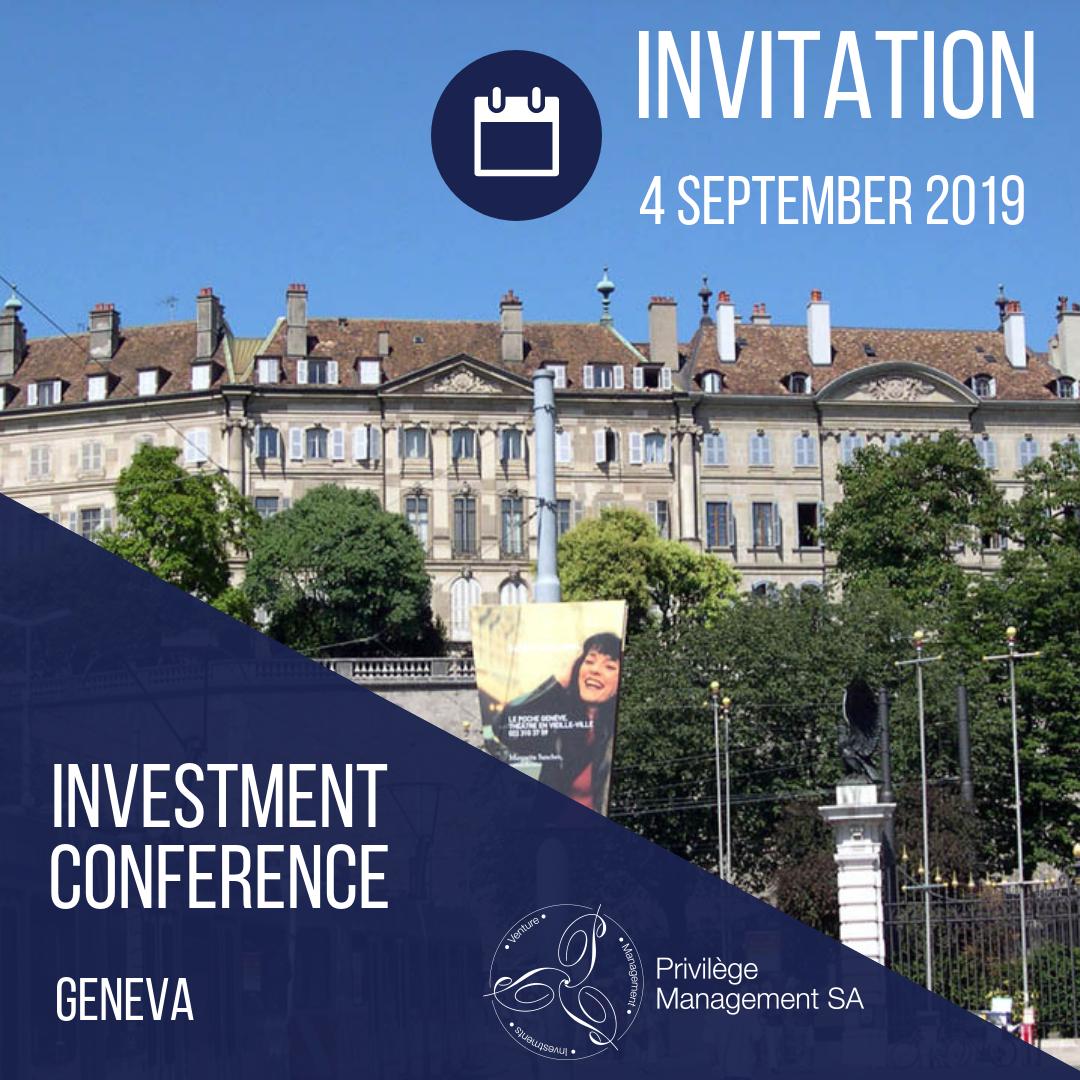 Privilege_Vent's tweet photo. Are you "In Search of Value"? Join our September Investment Conferences in Geneva and Zürich to gather some ideas… If you are interested drop us a private message. #investmentconference #pmteam #investmentoutlook @utifunds @CBL_AM https://t.co/Y54tTbs8c3