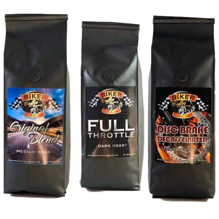 NEW PRICING - SAME QUALITY 

With the feedback we received, we wanted to make it easier for anyone to have our coffee in their home.

Follow the link right to our site and take a look at what would be best for you. Bikercoffeecompany.com