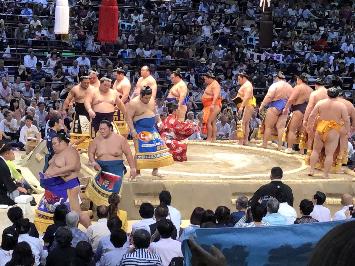 shetyu0529's tweet photo. 今日の一番は、豪栄道ー北勝富士
最高でした！
北勝富士の気迫にあっぱれです。 https://t.co/eGdh16suHJ