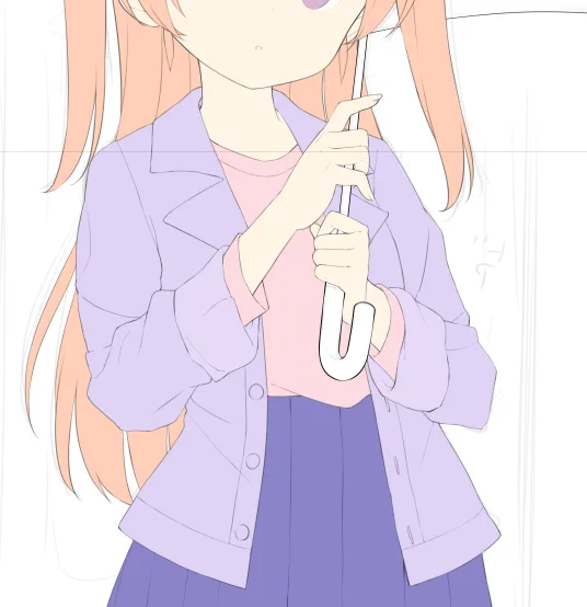 友達がこの下塗りを見て「雨の日に子供の入学式に行くおばはん」って言ってきたww確かにw 
