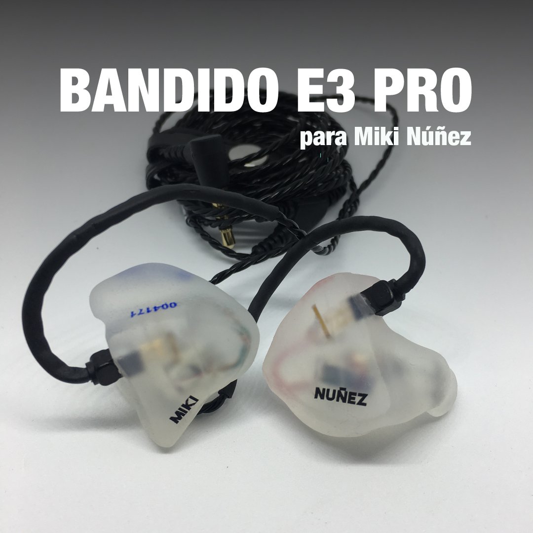 earprotech's tweet photo. Miki Núñez nos encargó estos Bandido E3 Pro personalizados especialmente para él.
¿Ya tienes pensados cómo quieres que sean los tuyos? https://t.co/QrFu8SyKRt
¡Gracias por confiar en nuestro trabajo, @mikiot2018!
#inears #bandido #earprotech
#Eurovision #OT2018 #musica https://t.co/Tt2jP4Jowu