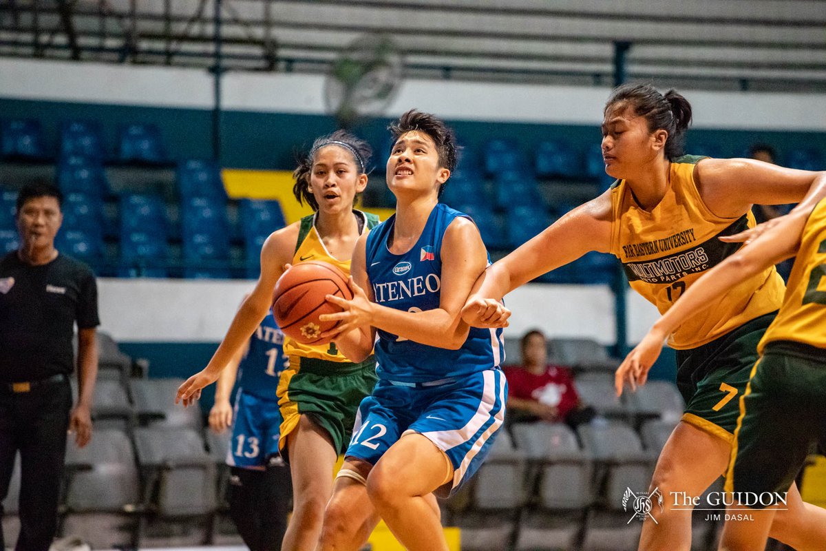 TheGUIDONSports's tweet photo. The Ateneo Lady Eagles (0-2) lost steam in the second half as they fell to the FEU Lady Tamaraws, 45-65, in the 2019 Women’s Basketball Invitational.

https://t.co/F0wA0UEye9 https://t.co/JZ4IbdWUfN