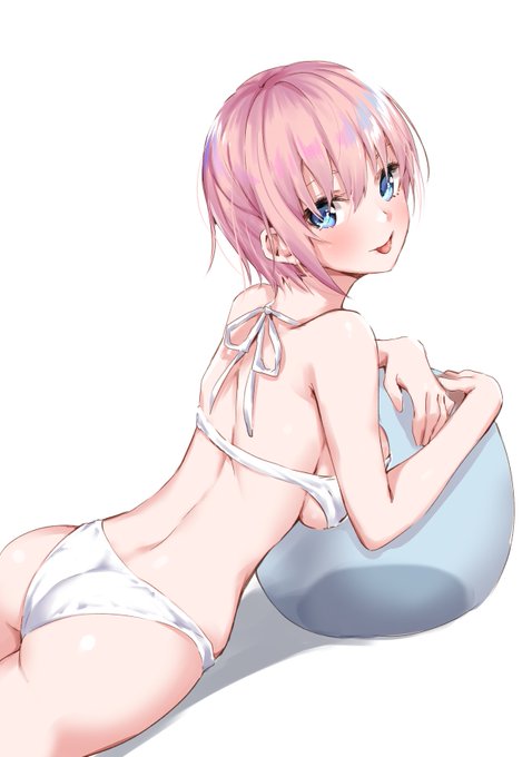 佐原玄清△SaharaGenseiさんがTwitterに投稿した中野一花(五等分の花嫁)のイラスト。