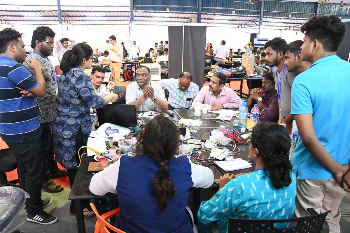 IicVel's tweet photo. Day-2 First Round of Evaluation in #Smart_India_Hackathon at
@VT_Univ #SIH2019 #SIH2019HardwareEdition #SIH2019GrandFinale @SIH2019 @innovation
@HRDMinistry @Persistentsys @AICTE_INDIA
@mhrd_innovation @i4CIndia @abhayjere @adsahasrabudhe https://t.co/lkTeVmPEaw