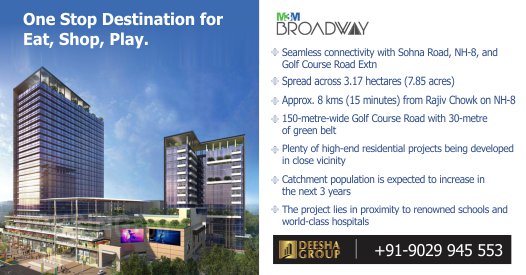 GroupDeesha's tweet photo. #M3MBroadway is the one stop destination in #Gurugram for Eat, Shop and Play.

Commercial and Residential #properties available.

Contact now:
https://t.co/oZG9IAFGov
info@deeshagroupindia.com
+91 9029945553
#LuxuryApartments #Premium #GurugramProperties https://t.co/R6FVJugPby
